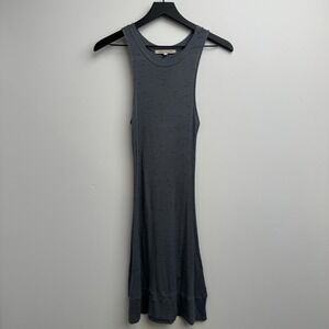 Foreign Exchange Long Tank Top S Gray Summer Casual Cotton Womens